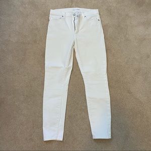 Loft White Jeans